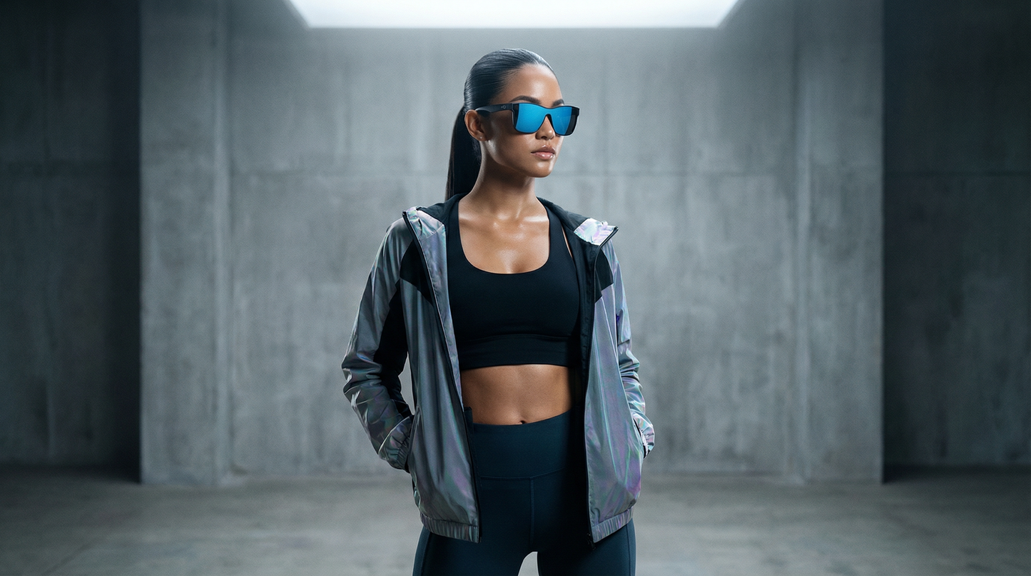 Rave Shades - Sunglasses (Aqua)