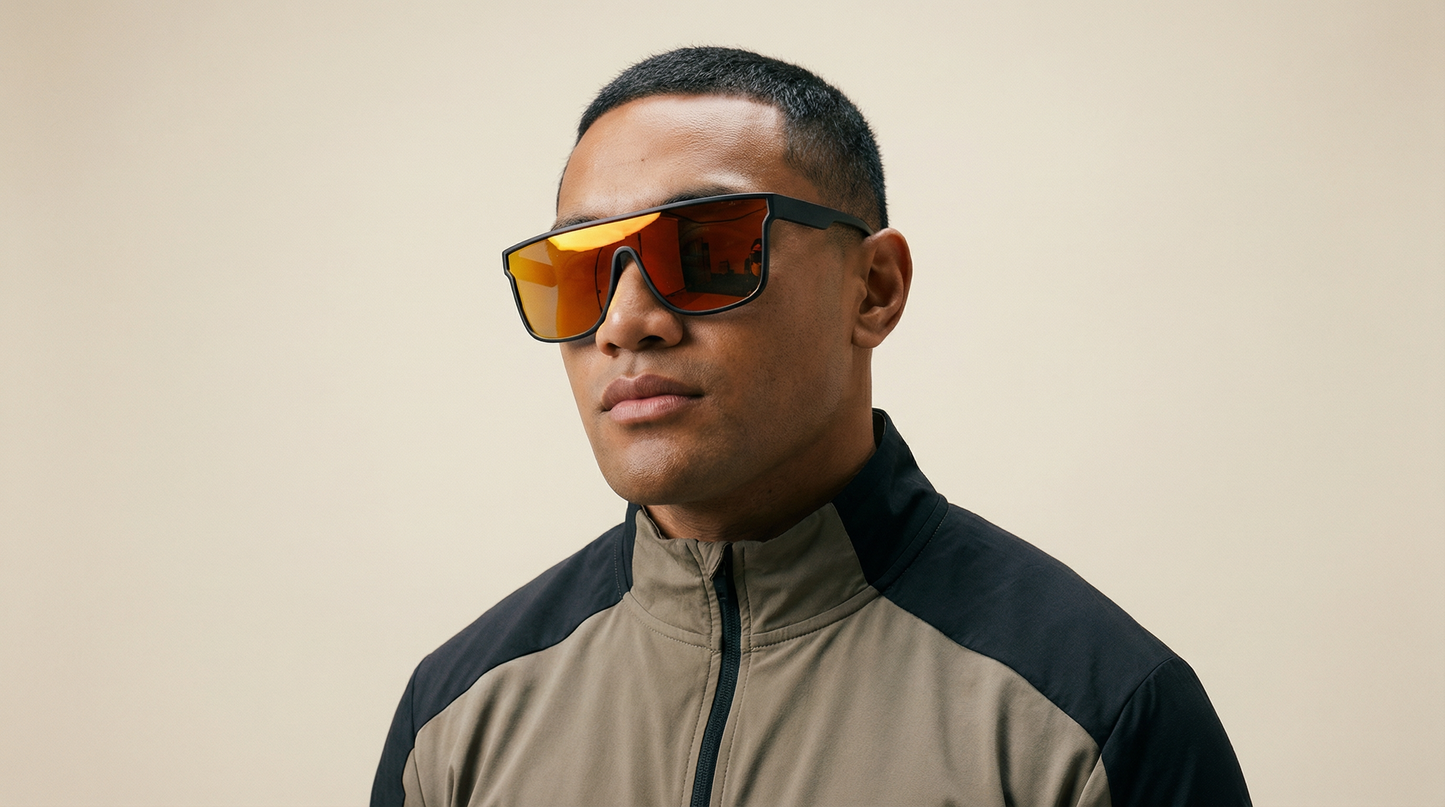 Re-Flex Sunglasses (Blood Orange)