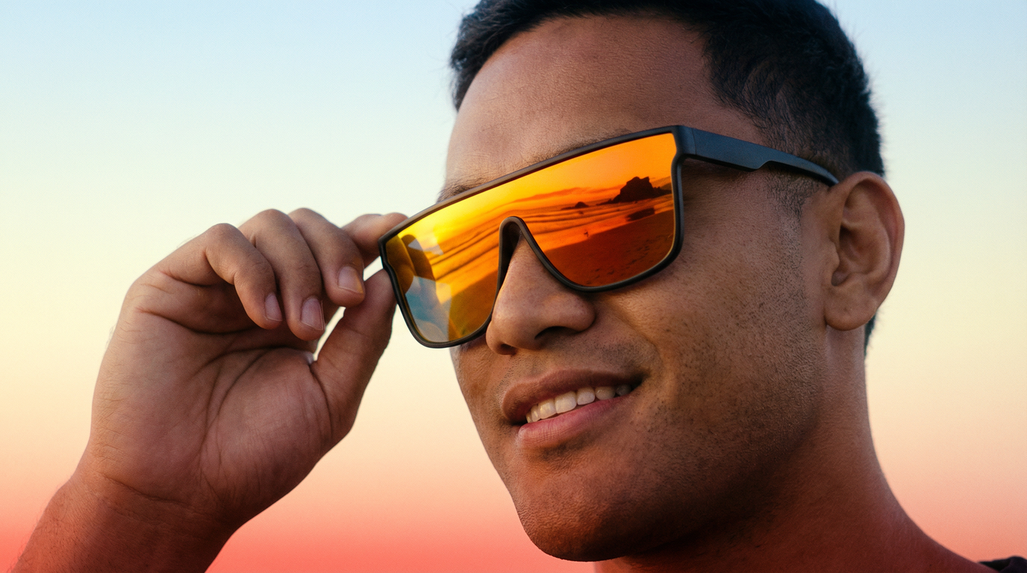 Re-Flex Sunglasses (Blood Orange)