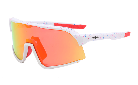 Re - Specs - Sport Sunglasses (Orange Splash) - Big Boof - Sunglasses